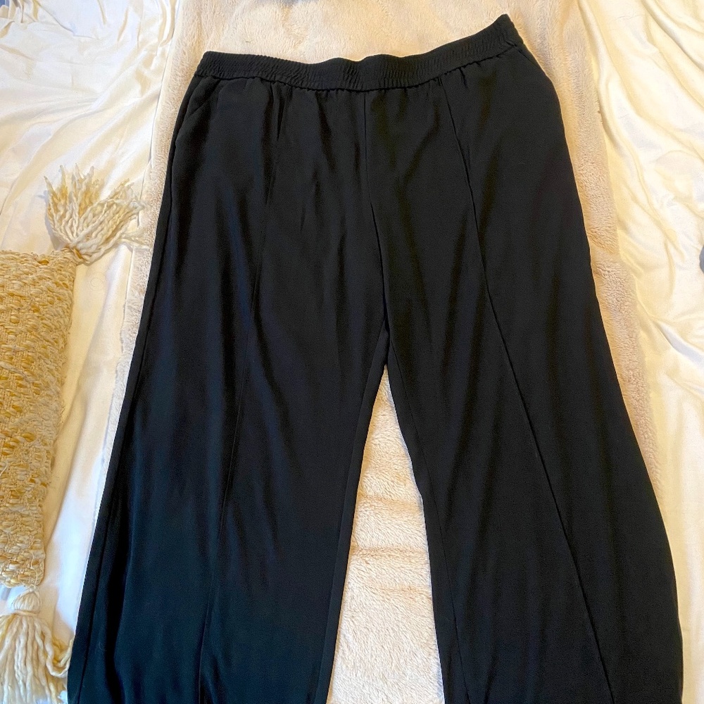 'A New Day' Black Stretch Waist Black Dress Pants